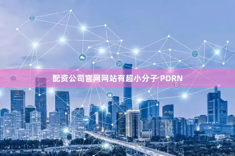配资公司官网网站有超小分子 PDRN